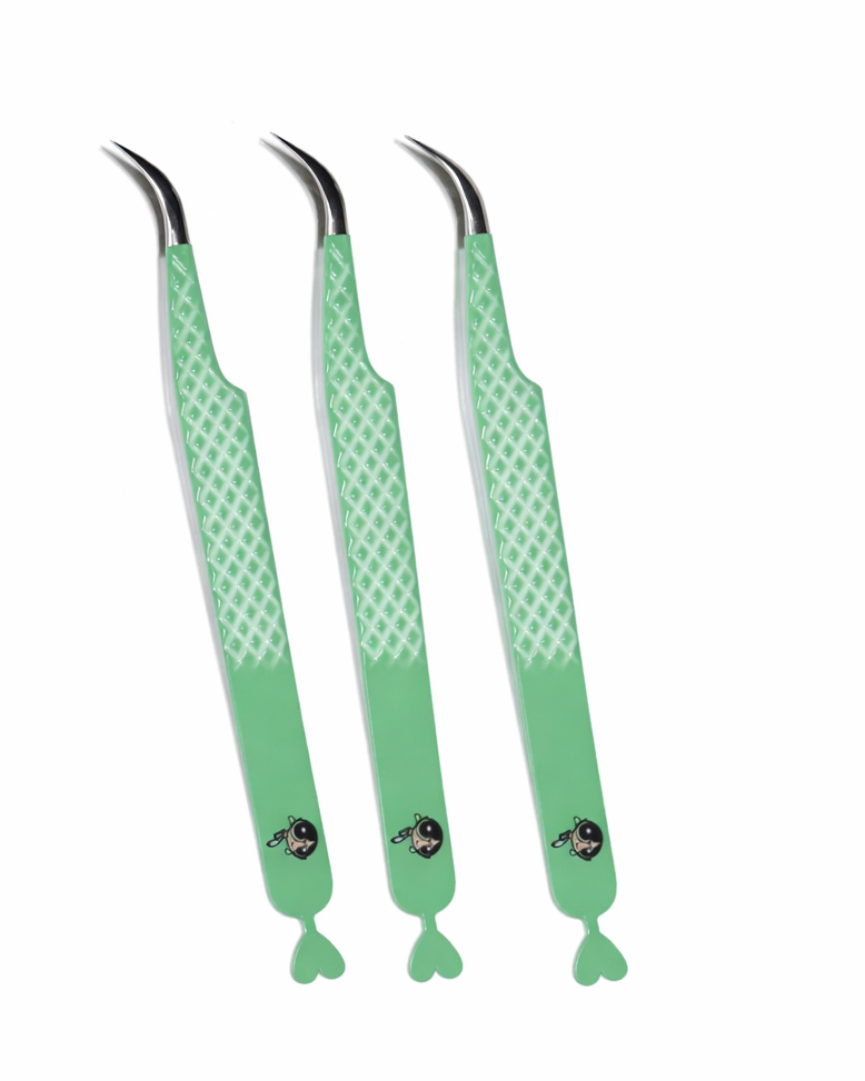 Green Curved Isolation